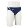 Mizuno Stream Ace Navy X Size FINA Swimming Men's V-Pants (N2MB0021), Turquoise, S, (International Federation) Approved.