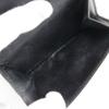 Balenciaga Cash Mini Tri-fold Wallet 593813 Black Leather Unisex Used