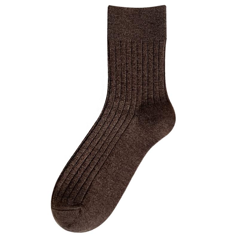 Male Autumn and Winter Thick and Warm Cashmeres In The Tube Socks