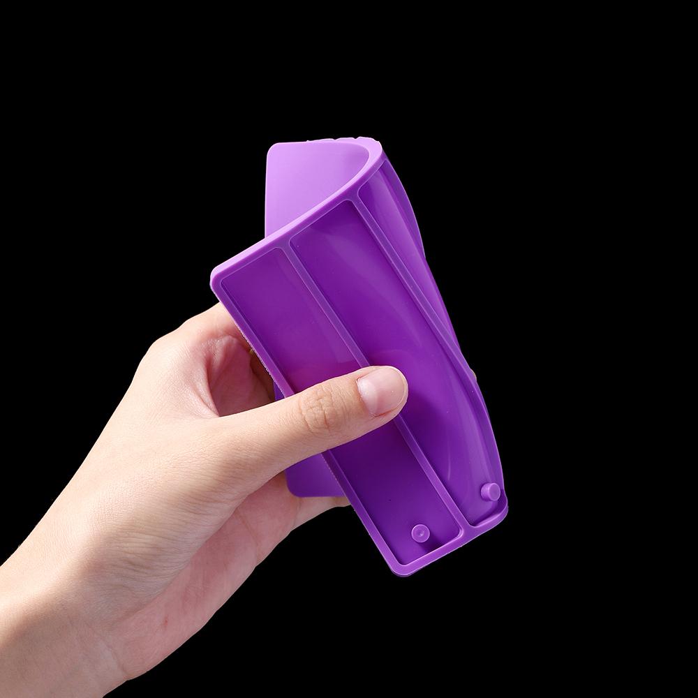 New Laser Bookmark Silicone Mold Multi Shape Epoxy Resin Mould Holographic Light For DIY Decor Craft Jewelry Making Tools
