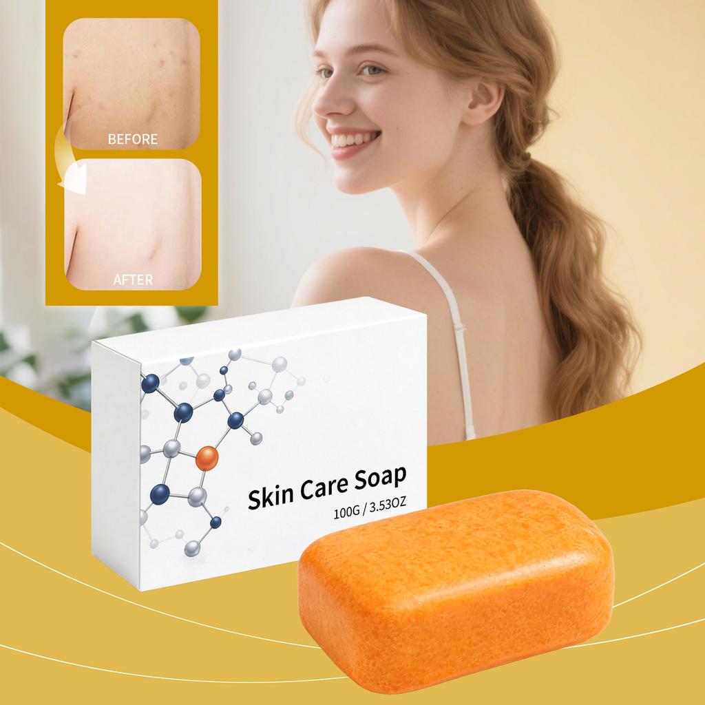 Gentle Cleansing Bar for Face and Body - Mild Skin Soap - Free, Balanced, Non-Greasy for Daily Use