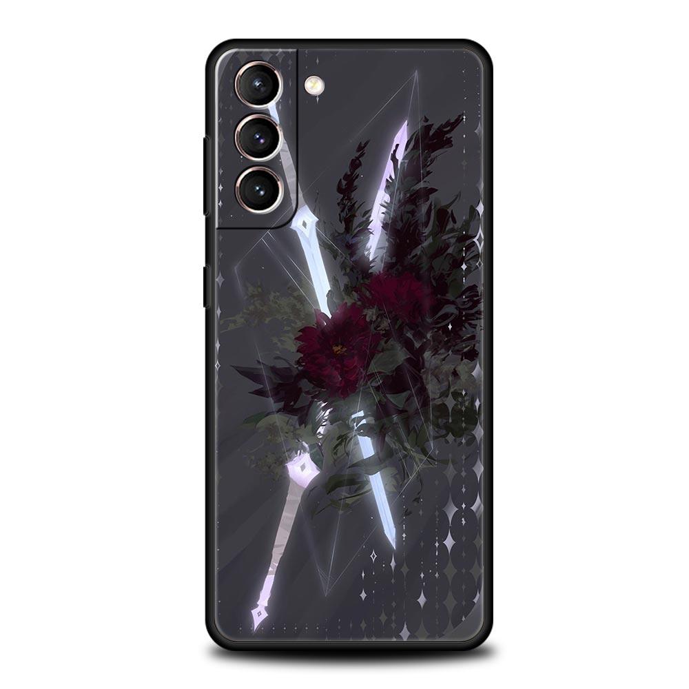 

The Sword Creative Pattern Phone Case Cover for Samsung Galaxy S26 S25 S24 S23 S22 S20 S21 FE Ultra S25 Edge Plus Soft TPU Shell Samsung S24Ultra
