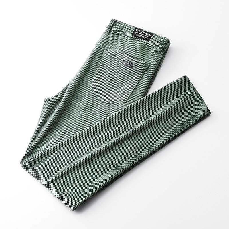 Spring New Korean Fashion Straight Tube Casual Pants Corduroy Casual Pants Men's Light Business Pants Men's Wear