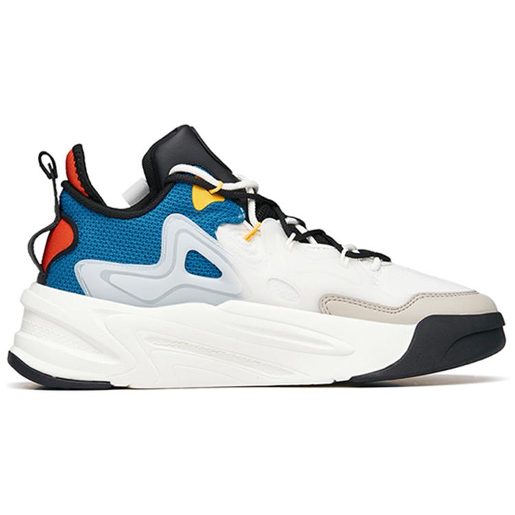 New Anta G6 Soup Wear Resistant Low Top Sports Casual Shoes Men's White Blue Black 112218082-2