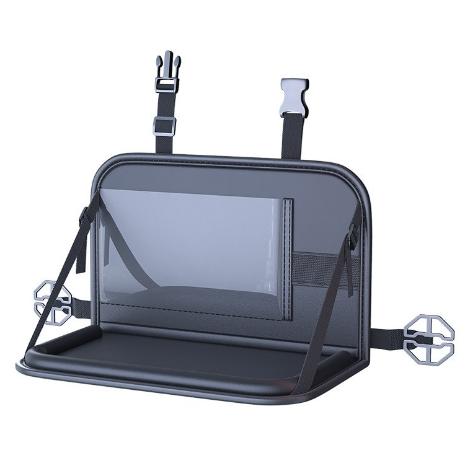 Foldable Car Rear Seat Table Laptop Tray Car Seat Backrest Storage Rack Multifunctional Auto Rear Desk For Kids Dining Snack Tra