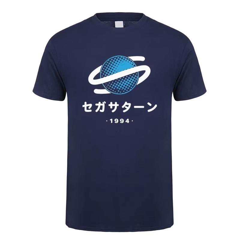 2025 New Fashion Sega Saturn T Shirt Summer Men Cotton Short Sleeve T-shirts Gift Unisex Man Tops Tee