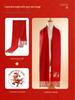 Custom Red Scarf with Logo & Embroidery for Events and Reunions