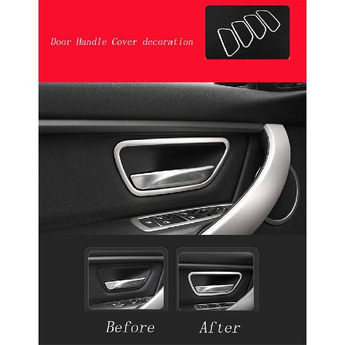 

Стайлинг автомобиля из нержавеющей стали, интерьерный купол, лампа для чтения, декоративная рамка, наклейка, накладка для BMW 3 серии f30 f34 серебряный