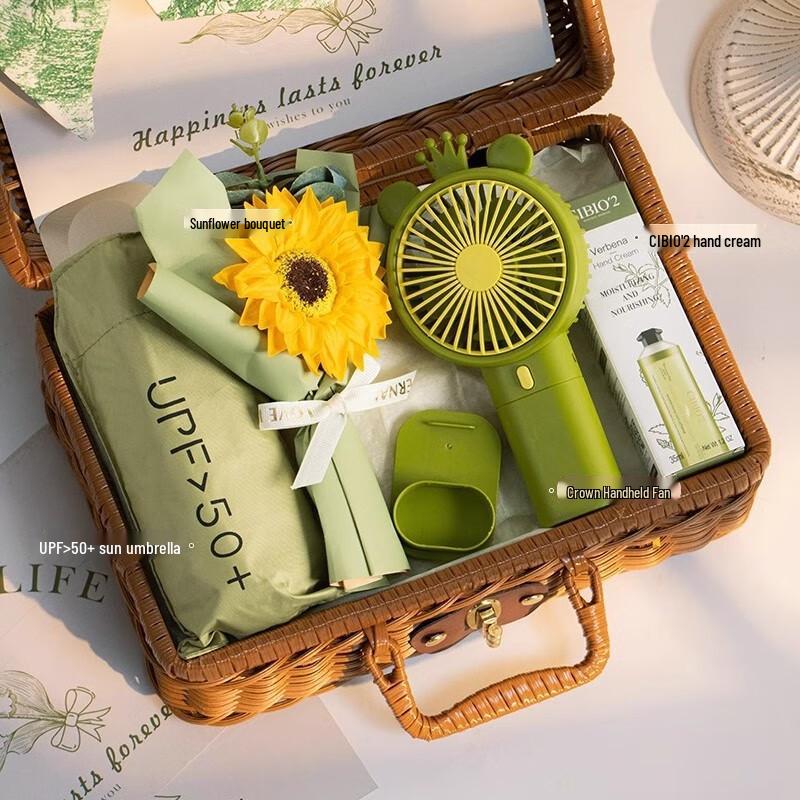 Women s Day Rattan Gift Basket Set