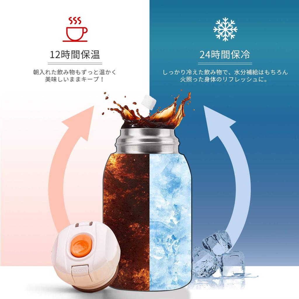 Bunnytoo Water Bottle for Straw Vacuum Hot and Kids Vacuum Double Stainless Steel Mug Cup Pouch Straw Type Cup 316 Stainless Patented Product Drink