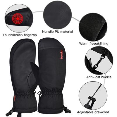 Winter Warm Gloves Windproof Waterresistant Snow Gloves Mittens for Outdoor Cycling Skiing Running