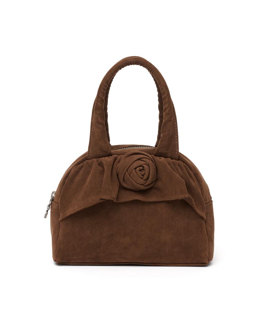 Antt Sienne Suede Bang Tote Bag (Brown)