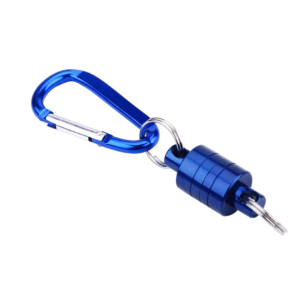 Fischernetzhalter Fliegenfischer-Kescher Magnetischer Kescherhalter Fliegenfischer-Kescher Freigabe-Netzhalter Karabiner Haken Magneto
