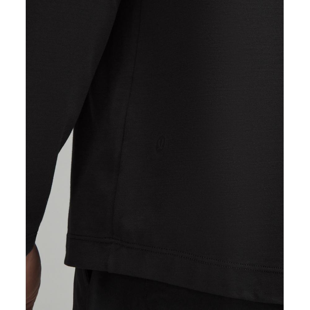 Lululemon Evolution Long Sleeve Polo Shirt Black