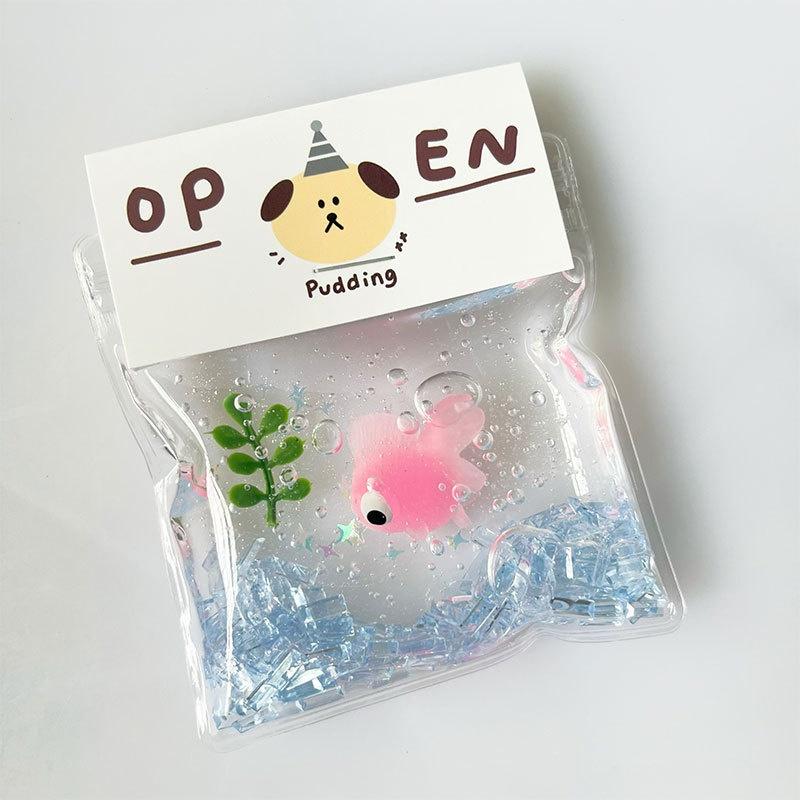 1 Piece Cute Animal Antistress Ball Goldfish Squeeze Prop Slow Rebound  Toy Funny Soft Sticky Stress Relief Pinch Toys