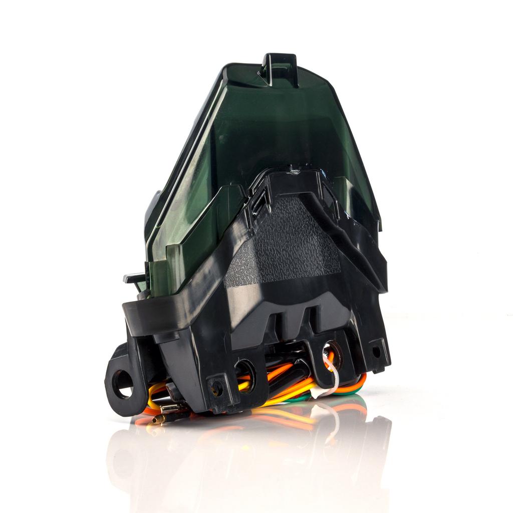 Motorcycle Brake Light Tail Lamp with LED Turn Signals Replacement for Yamaha YZF R3 R25 Y15ZR MT07