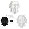 Gothic Punk Skirt With Lace Hem For Alternative Fashion And Daily Wear