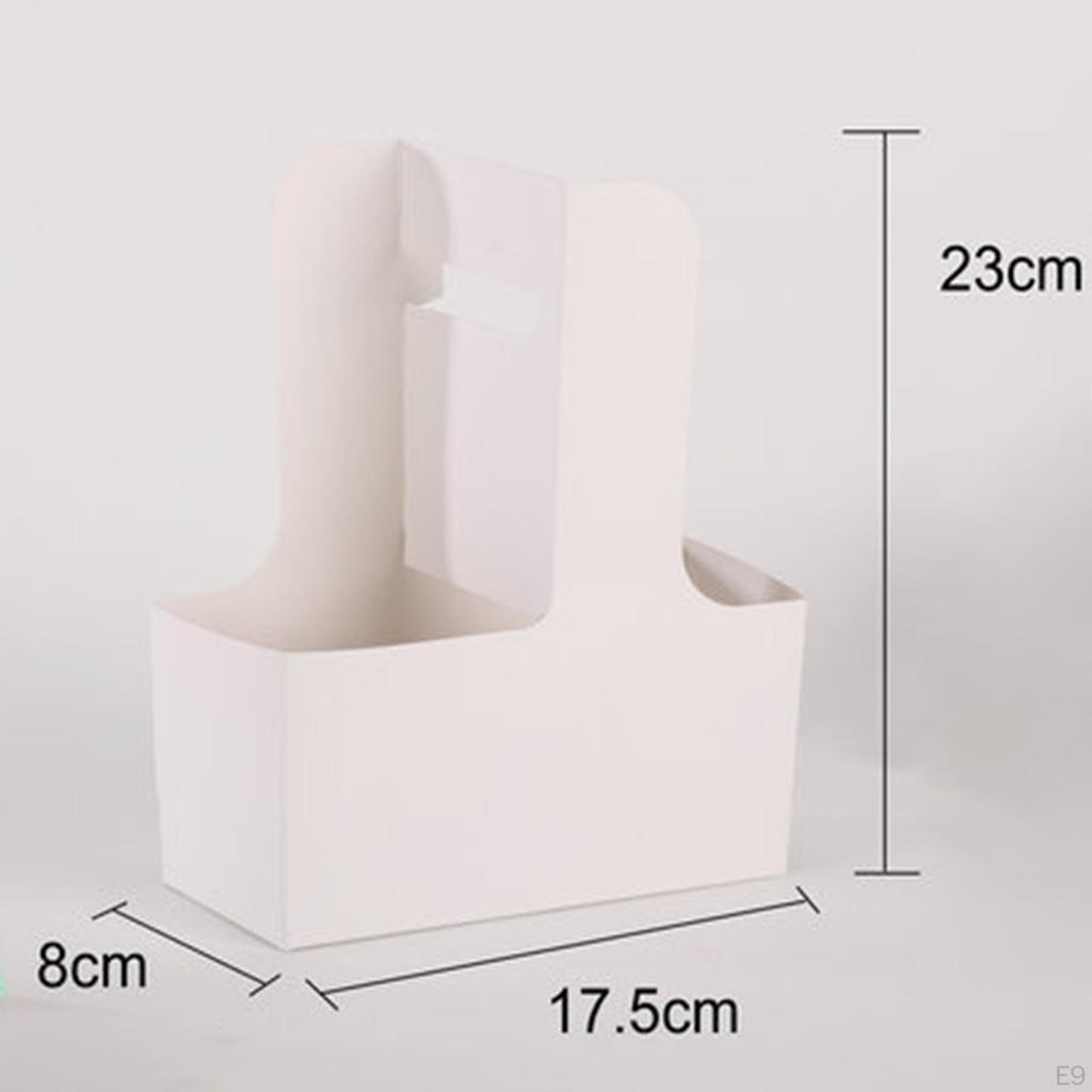 10 Pack Cup Drink Carrier with Handle for Coffee Holder Foldable Carriers Bubble Tea And Juice