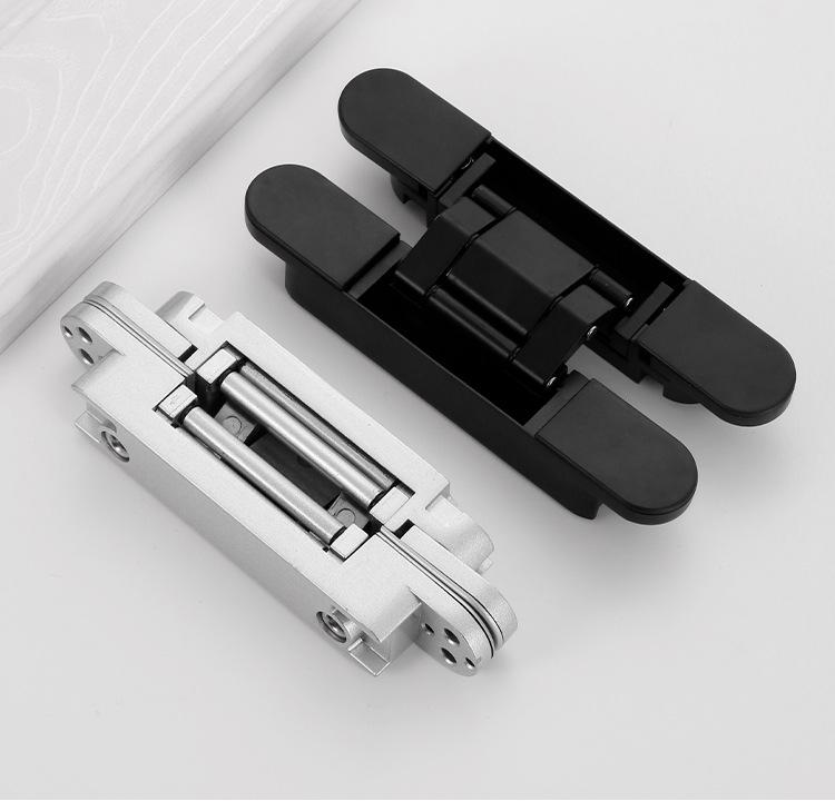 Three-Dimensional Adjustable Concealed Zinc Alloy Hinge for Outward Opening Wooden Doors