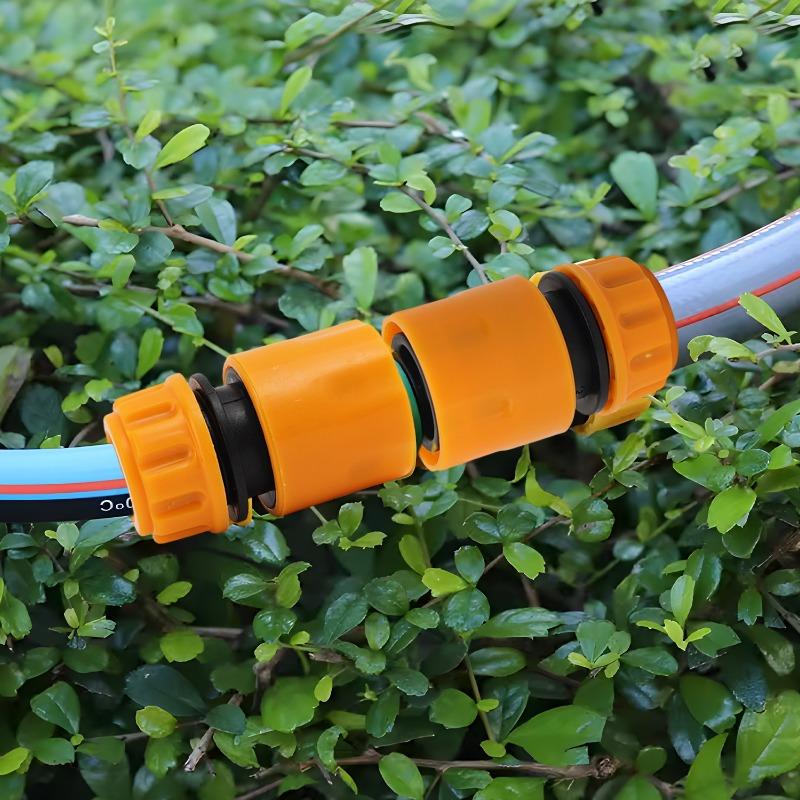 6-1PCS Garden Hose Quick Connector Faucet Extender Hose Connection Joint Garden Water Pipe Connectors Watering Pipe Fittings