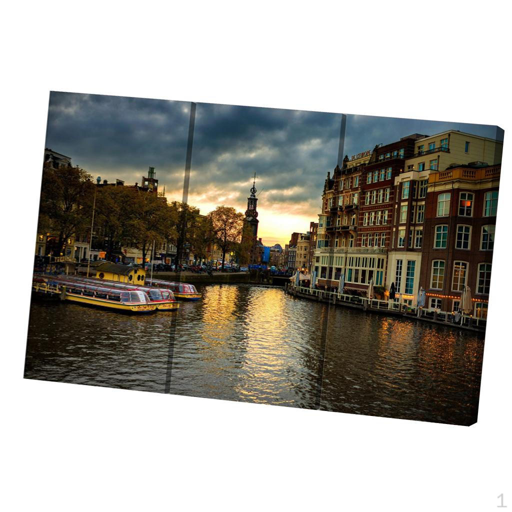 

3P Modern Abstract Landscape Canvas Pictures for Homes Style 07
