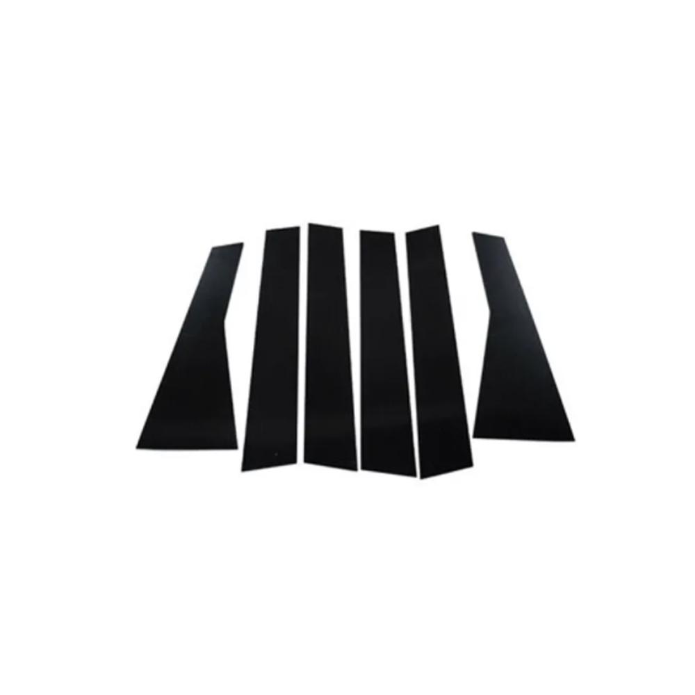Car Window Trim Cover for Kia Sorento XM 2010~2014 2011 Smooth Column Pillar Posts Door Sticker Glossy Black Decal Accessories