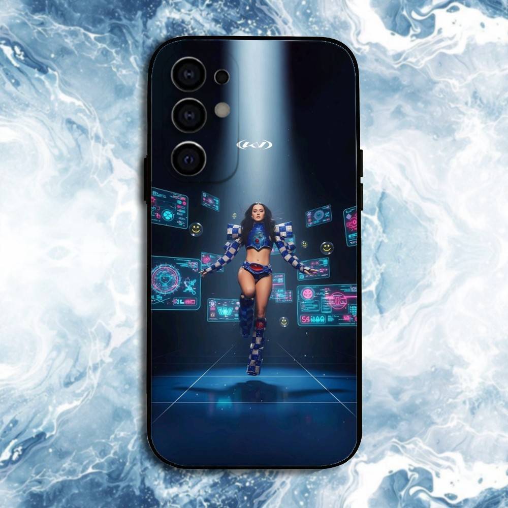 Singer K-Katy P-Perry Phone Case For Samsung S25,S24,S23,S22,S21,S20,Plus,Fe,Lite,Others Black Cover