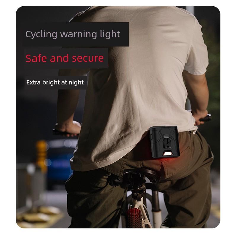 10000Mah Waist-Mounted Fan Portable Construction Site Outdoor Work Cooling and Heat-Relief Air Conditioning Fan Rechargeable Neck-Mounted Fan