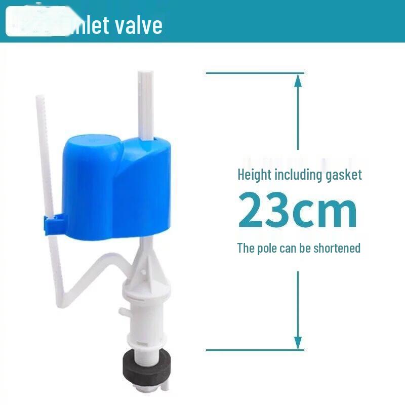 ZISIZ Toilet Tank Fill & Flush Valve Kit