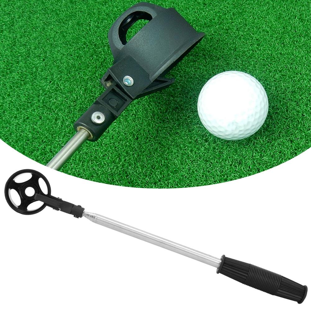 Portable Telescopic Golf Ball Picker Retriever Scooping Pick Up Device Golfer Tool Accessory