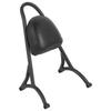 Conjunto de Encosto para Passageiro de Motocicleta ParafusoPorcaArruela com Almofada de Encosto Design Ergonômico(Preto )