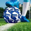 Hertha BSCcalcio Indoor Misura 5 Pallone da Calcio Colorato Cucito a Macchina PVC Pronto per la Competizione Resistente Alta Rimbalzabilità