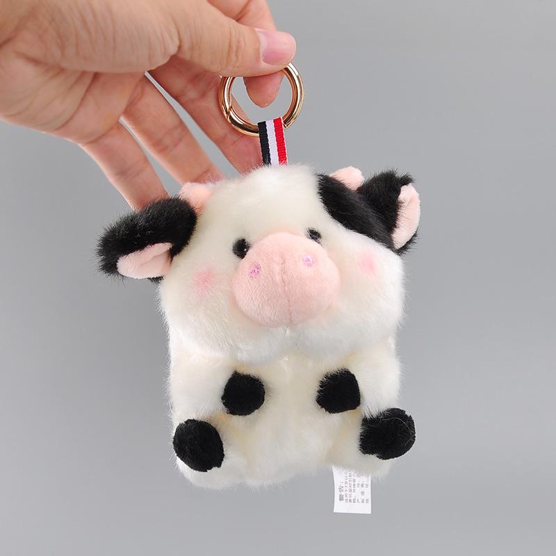 

Панда, белый кролик, хомяк, маленькая подвеска, рюкзак, кукла, плюшевая игрушка, кукла, рюкзак, подвеска для мальчиков и девочек Cows