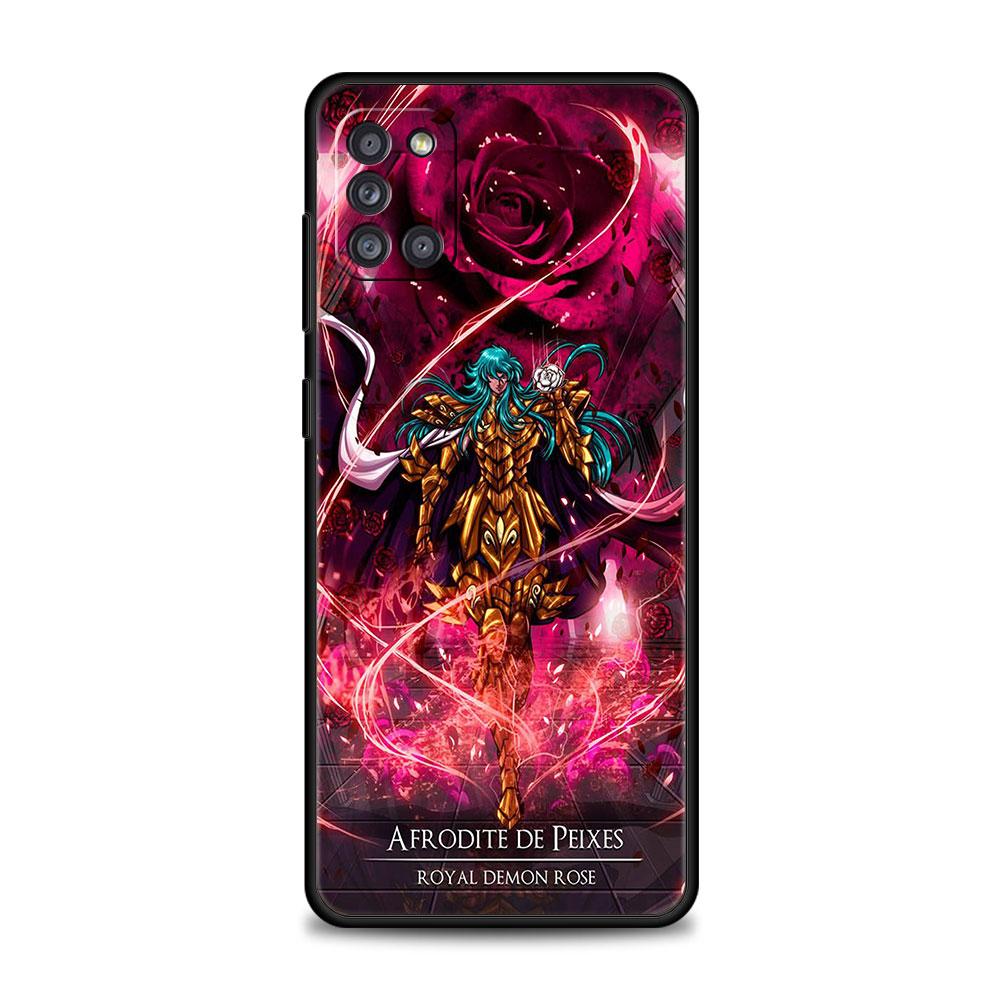 

Чехол для телефона Samsung Galaxy A12 A52 A51 A13 A32 A21s A71 A31 A02s A30s A53 A72 A11 A73 Celular Funda Saint Seiya Anime Samsung A73 5G
