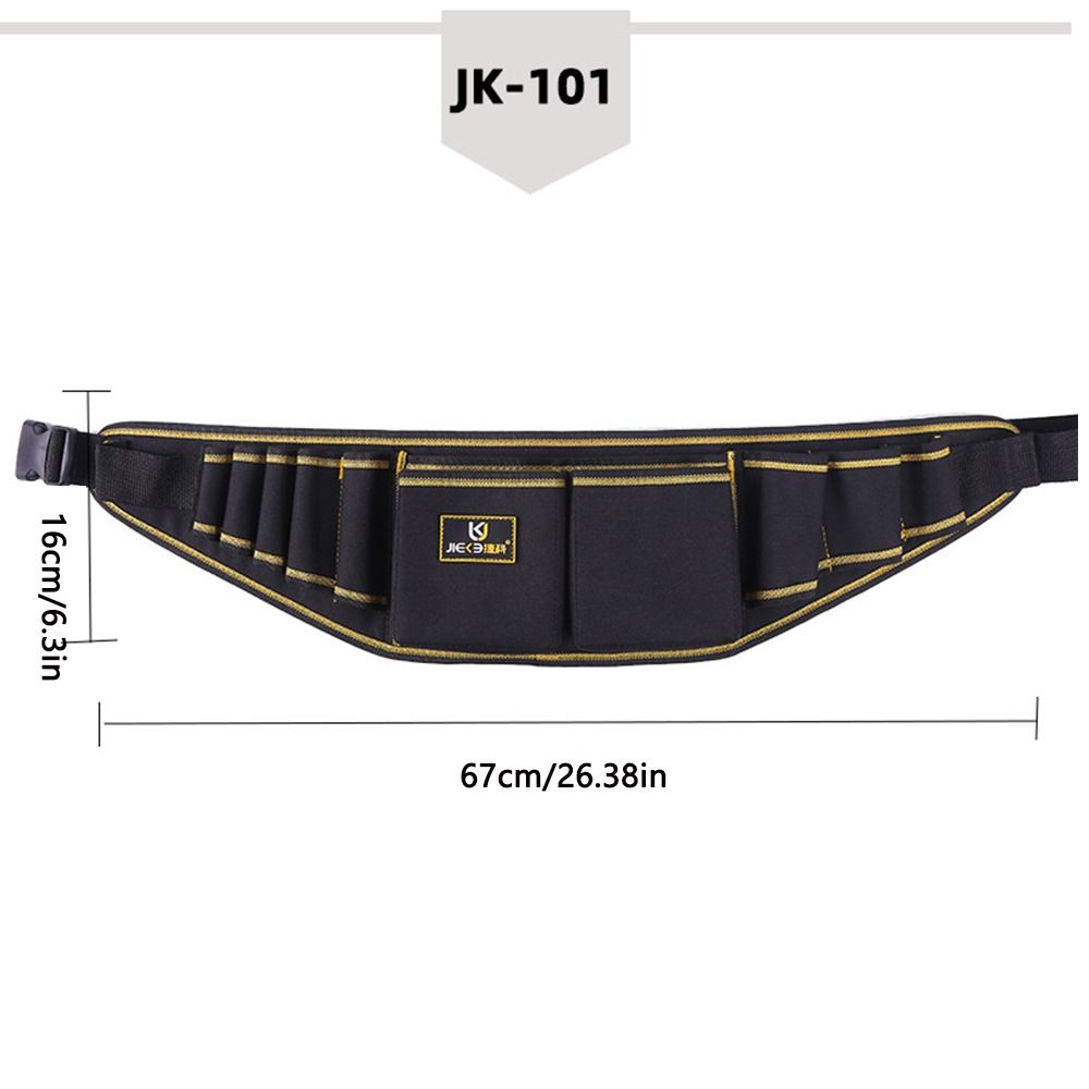 Beuteltasche Werkzeugtasche Oxford-Gewebe Werkzeugaufbewahrungstasche Mehrfachtasche Elektrikertasche Haushalt