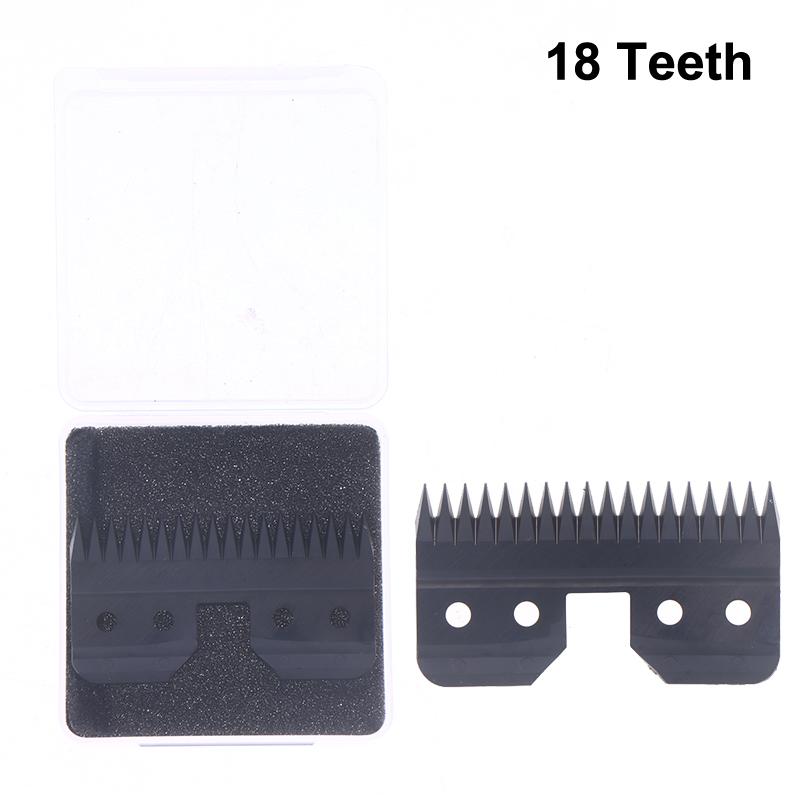 1Pcs 18 Teeth Ceramic Cutter Dog Grooming Blade Hair Clipper Blade Ceramic Cutters Pet Grooming Scissors