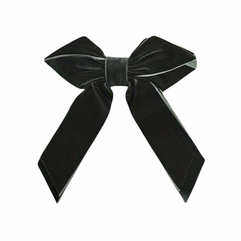 Kinder französischer Samt Schleife Haarspange - Einfach, Vielseitig, Elegant Top Clip