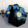 1pc Starry Night Sky, Automatic Open/close Folding Umbrella, Compact Portable Travel Umbrella,Durable Construction Yy250814123
