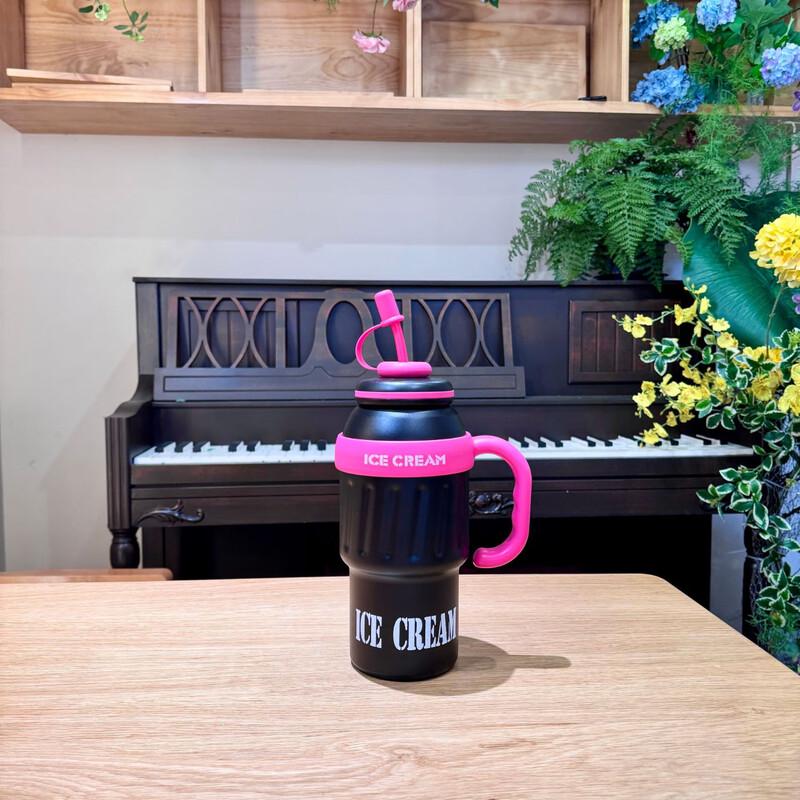 Shangqi 1000ml Insulated Tumbler with Straw and Handle