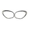 2x Car Lamp Ring Cover Case Replacement Headlight Frame Cover Housing Decoration Stickers for R60-Countryman John-Cooper
