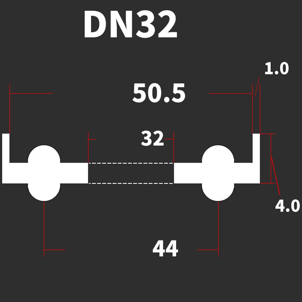 DN10-DN200 DIN Standard 3/4" 1.5" 2" -8" Tri Clamp EPDM Sanitary Seal Gasket Strip Homebrew