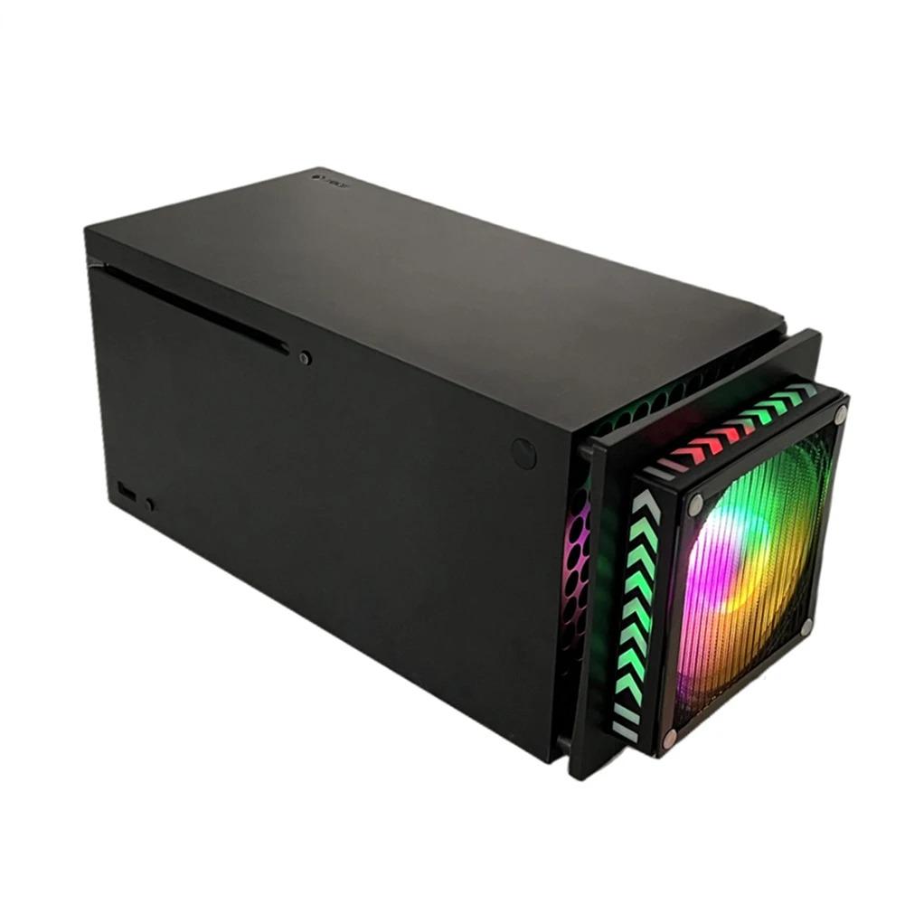 LED Světla Chladicí Ventilátor pro Příslušenství Konzole Xbox Series X