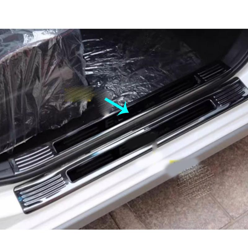 Inner Door Sill Scuff Plate Cover Frame Decoration Sticker Threshold Pedal Accessories For Nissan Qashqai J12   2024