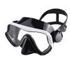 Large Frame Diving Goggles Silicone Snorkeling Mask
