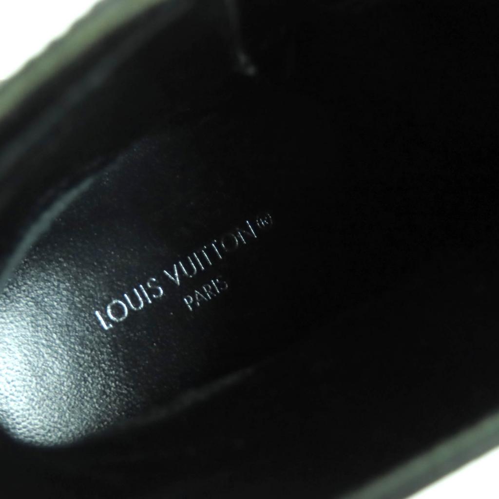 Excellent LOUIS VUITTON Ankle boots Monogram belt design leather Women 37 Used