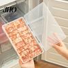 Freshness Preserving Container Refrigerator Storage Box with Lid Food Grade Transparent Frozing Meat Large Capacity Multi-function Vegetable