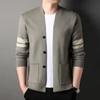 Autumn Winter Male Korean Fashion Loose Casual All-match Cardigans Top Hombre Comfortable All-match Knitted Coat Thick Jacket