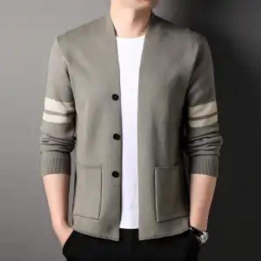 Autumn Winter Male Korean Fashion Loose Casual All-match Cardigans Top Hombre Comfortable All-match Knitted Coat Thick Jacket