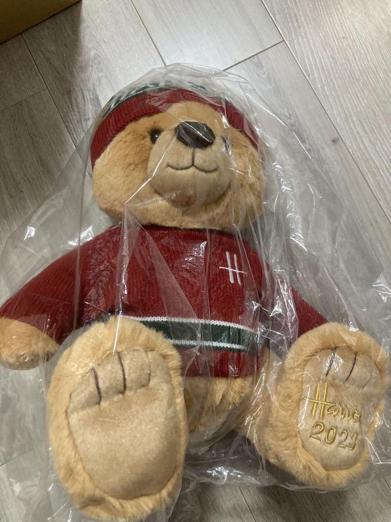 [POUŽITÉ] Vánoční medvěd Harrods 2023 Plyšový medvídek 36 cm