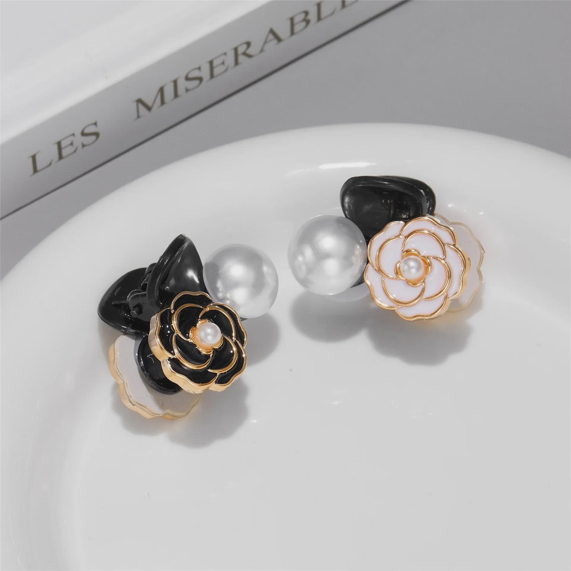 

Винтажная заколка для волос в виде мини-розы камелии для женщин